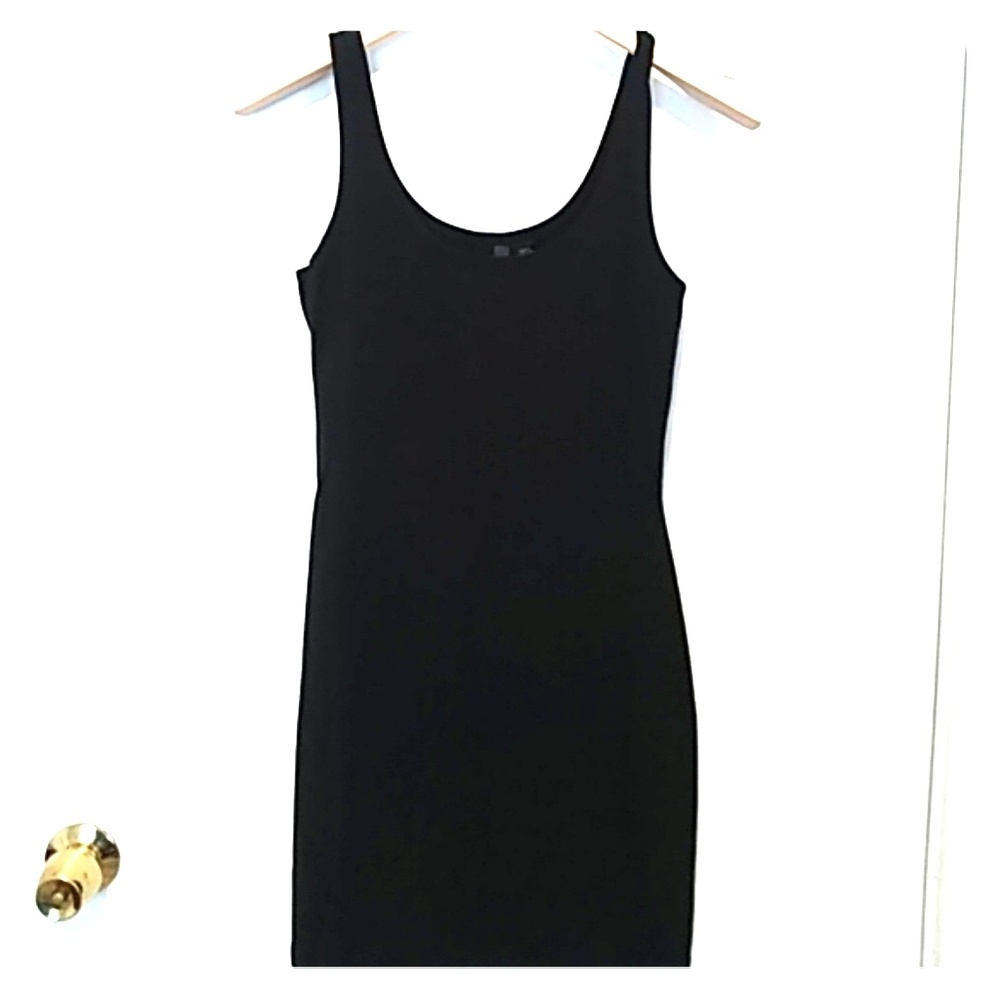 H&M Black tank dress